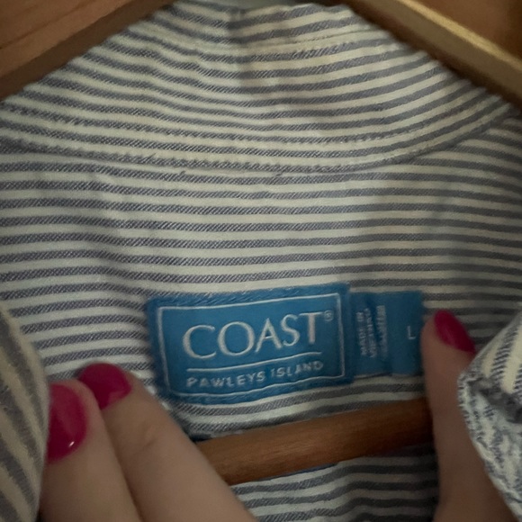 Coast Pawleys Island Button Down Shirt Size Large - Picture 3 of 6